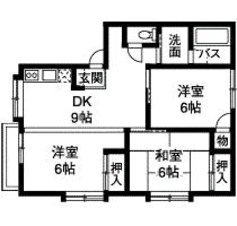 フリノウリン青山Ⅱの物件間取画像